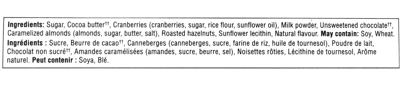 President's Choice Loads of Fruit & Nuts Milk Chocolate Bar, 100g/3.5 oz. (Imported from Canada)