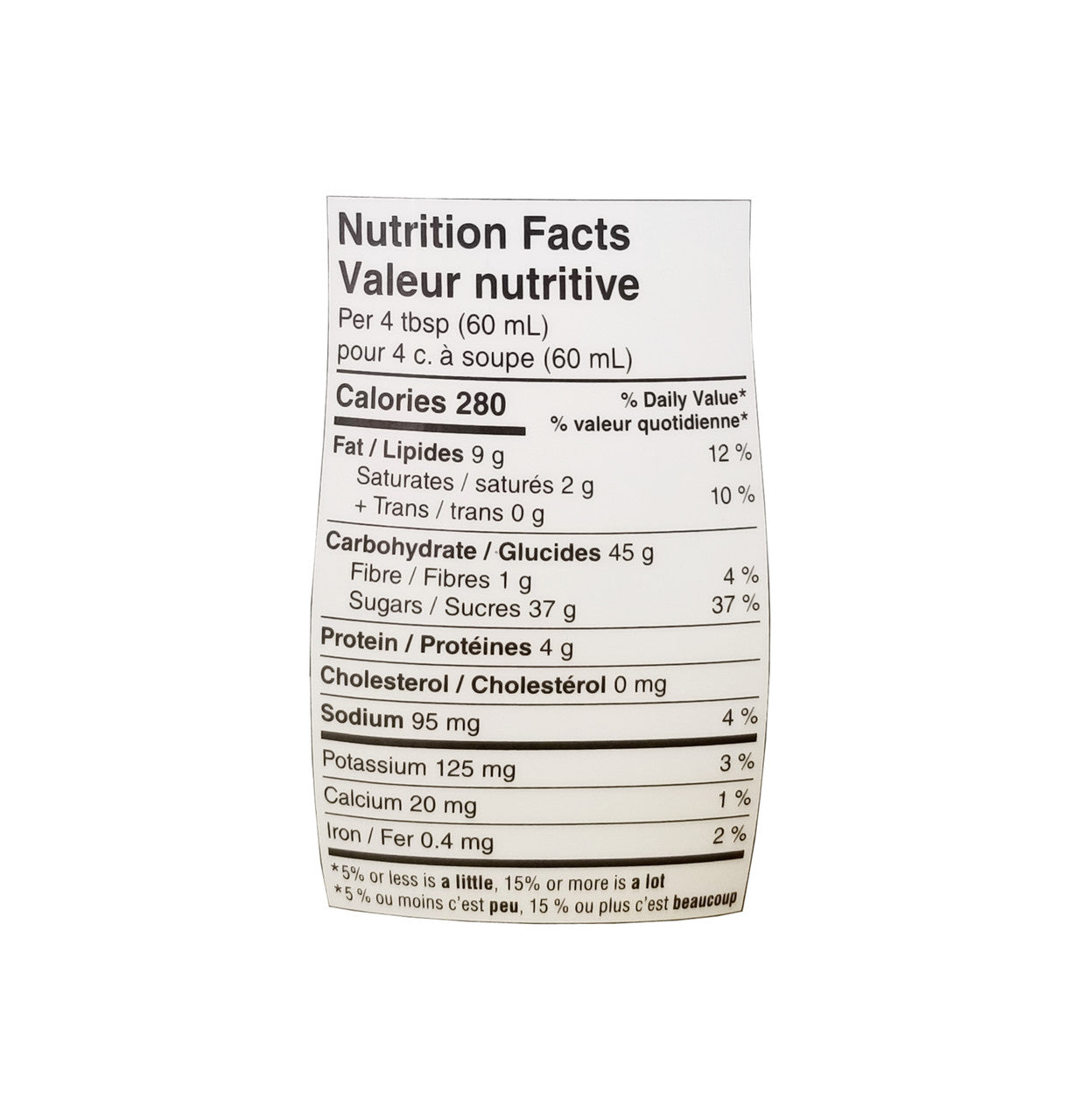Presidents Choice Peanut Butter Syrup 428mL/14.5 fl. oz. {Imported from Canada}