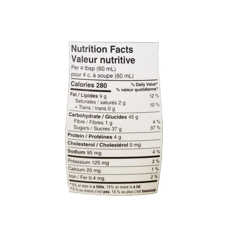 Presidents Choice Peanut Butter Syrup 428mL/14.5 fl. oz. {Imported from Canada}
