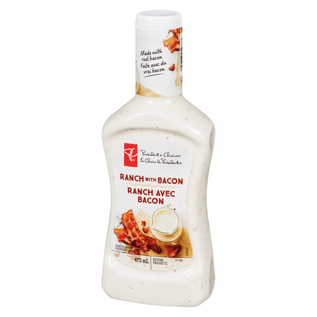 PC Ranch With Bacon Dressing – 475ml (16 oz) - Front