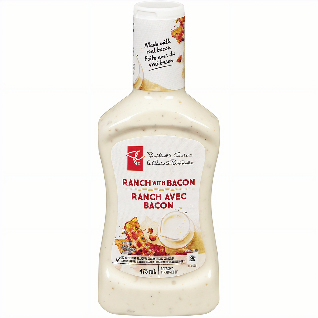 PC Ranch With Bacon Dressing – 475ml (16 oz) - Front