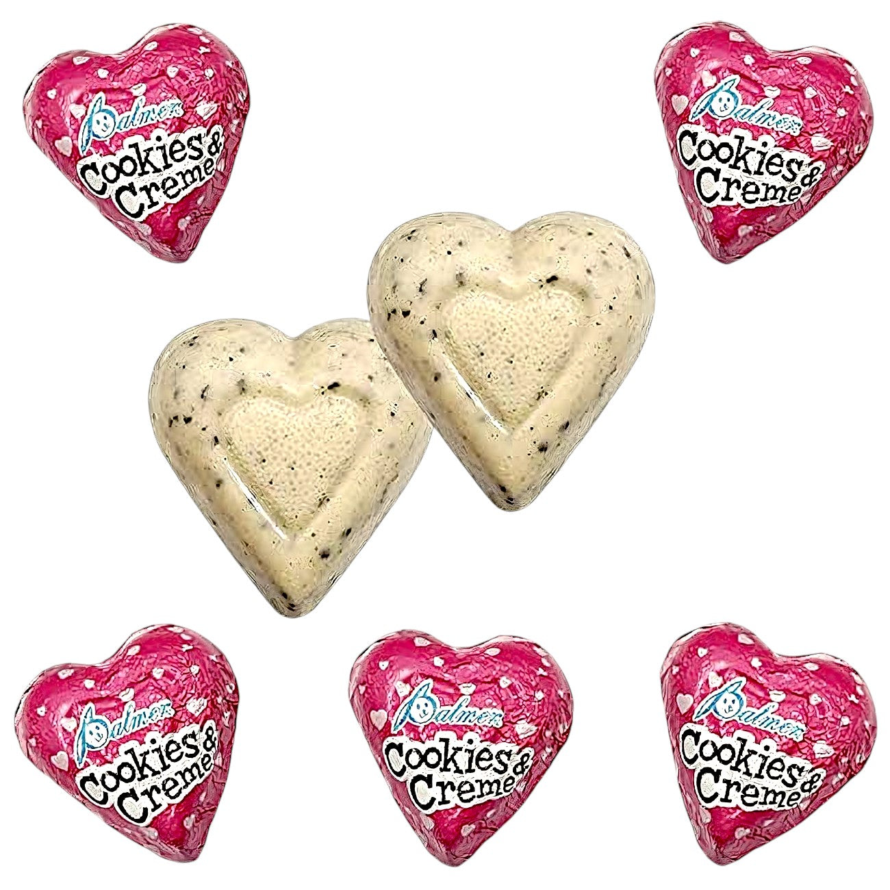 Palmer Valentine's Day Cookies & Creme Hearts