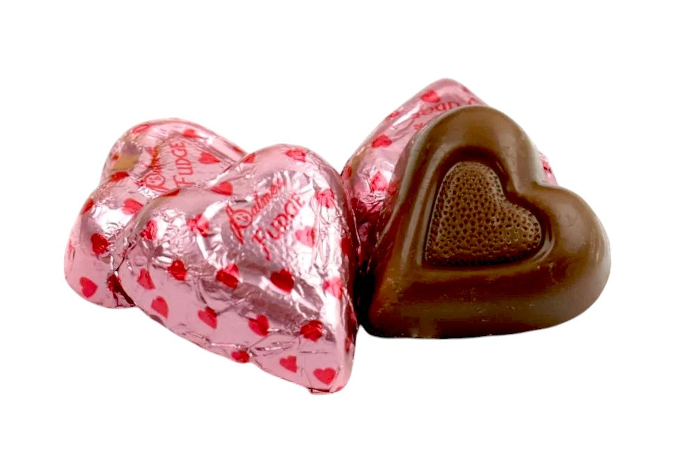 Palmer Coeurs Valentine's Day Fudge Milk Chocolate Hearts