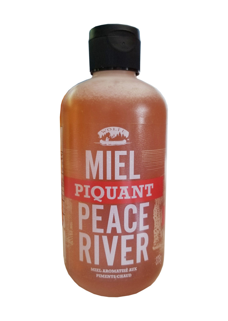 Honey Bunny Peace River Hot Honey, 375g/13 oz., {Imported from Canada}