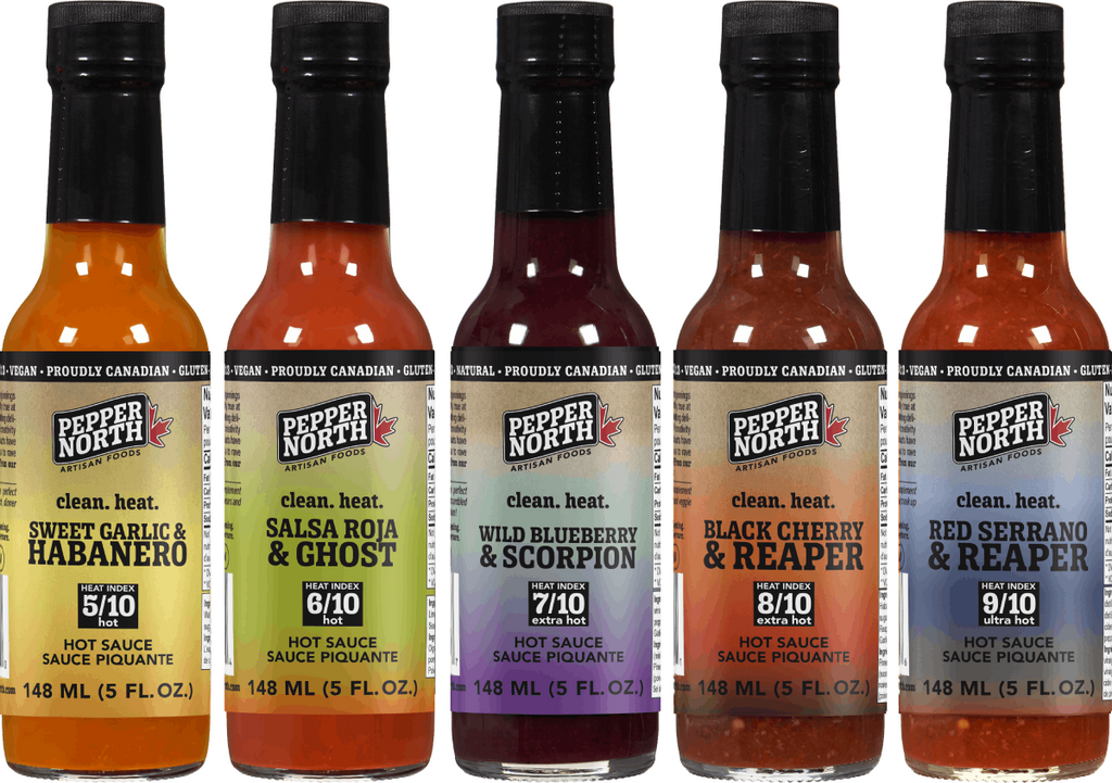 Pepper North Artisan Foods Momento de Muerte, Black Cherry & Reaper Hot Sauce, 148ml/5 fl. oz. {Imported from Canada}