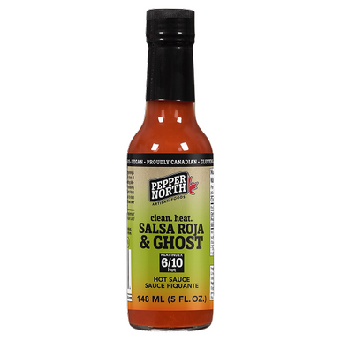 Pepper North Artisan Foods No Joke, Salsa Roja & Ghost Hot Sauce, 148ml/5 fl. oz. {Imported from Canada}