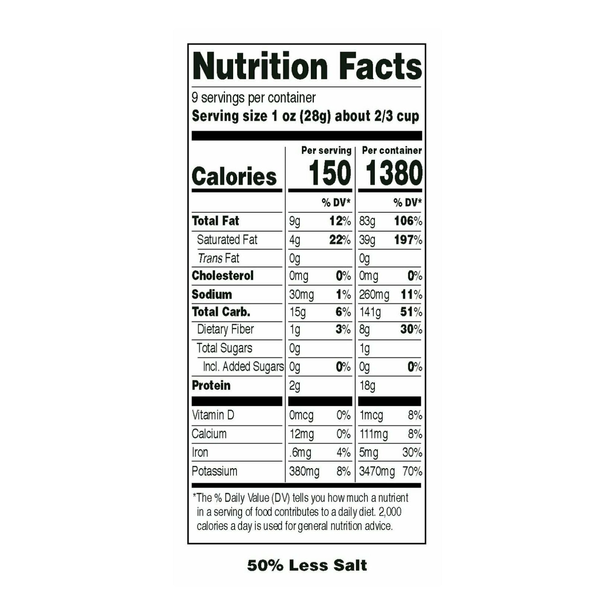 Pik-Nik Original Potato Sticks, 50% Less Salt, 255g (9 oz)