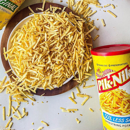Pik-Nik Original Potato Sticks, 50% Less Salt, 255g (9 oz)