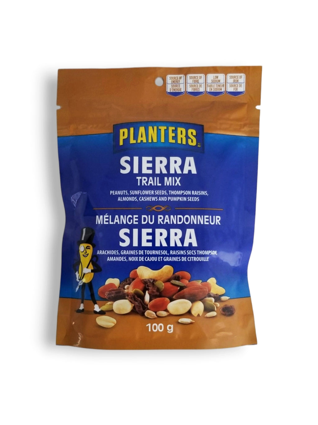 Planters Peanuts Sierra Trail Mix, 100g/3.5 oz. Bag