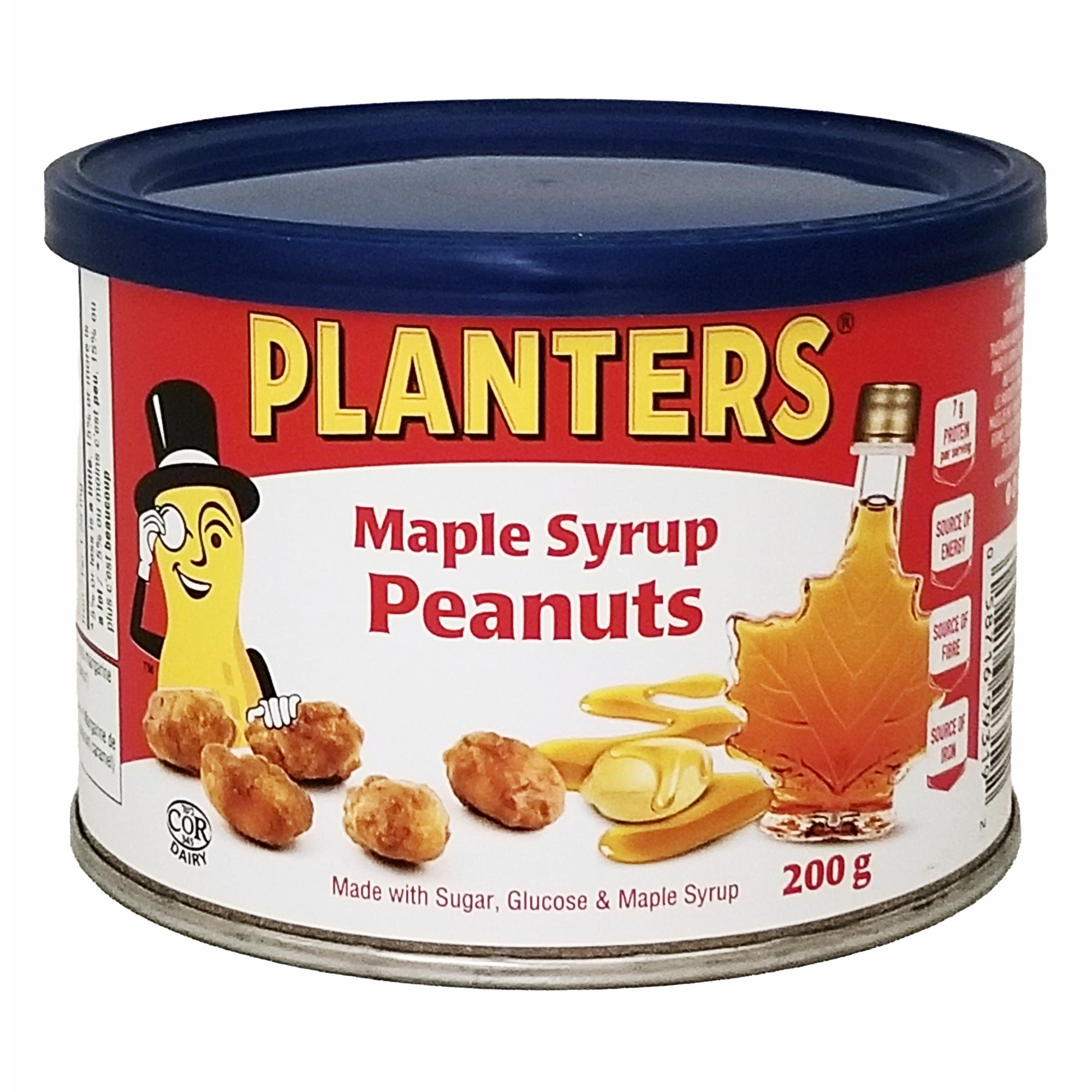 Planters Maple Syrup Peanuts, Maple Flavored, 200 g (7.05 oz)