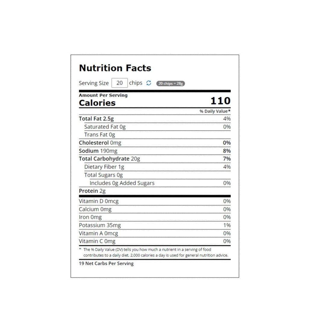 PopCorners, Sea Salt Popped Corn Chips, 28g/1 oz., {Imported from Canada}