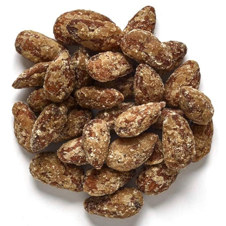 Prana dry-roasted maple sea salt almonds in a pile