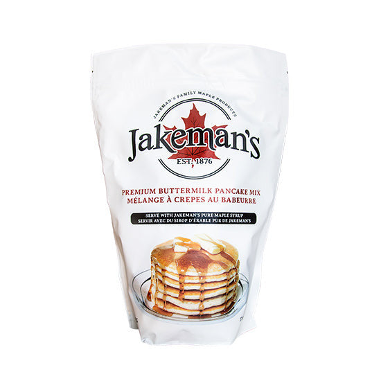 Jakeman's Premium Buttermilk Pancake Mix, 500g/17.64 oz., Bag {Imported from Canada}