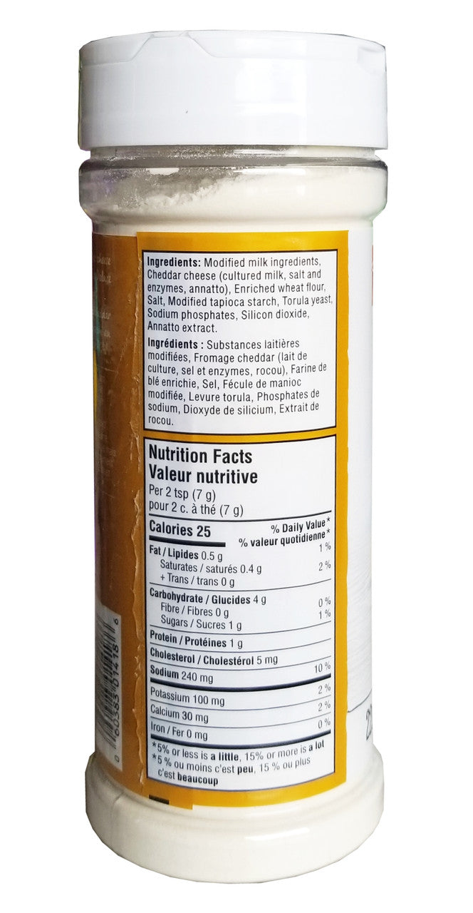 President's Choice White Cheddar Cheese Seasoning Blend, 220g/7.7 oz., Shaker Labels