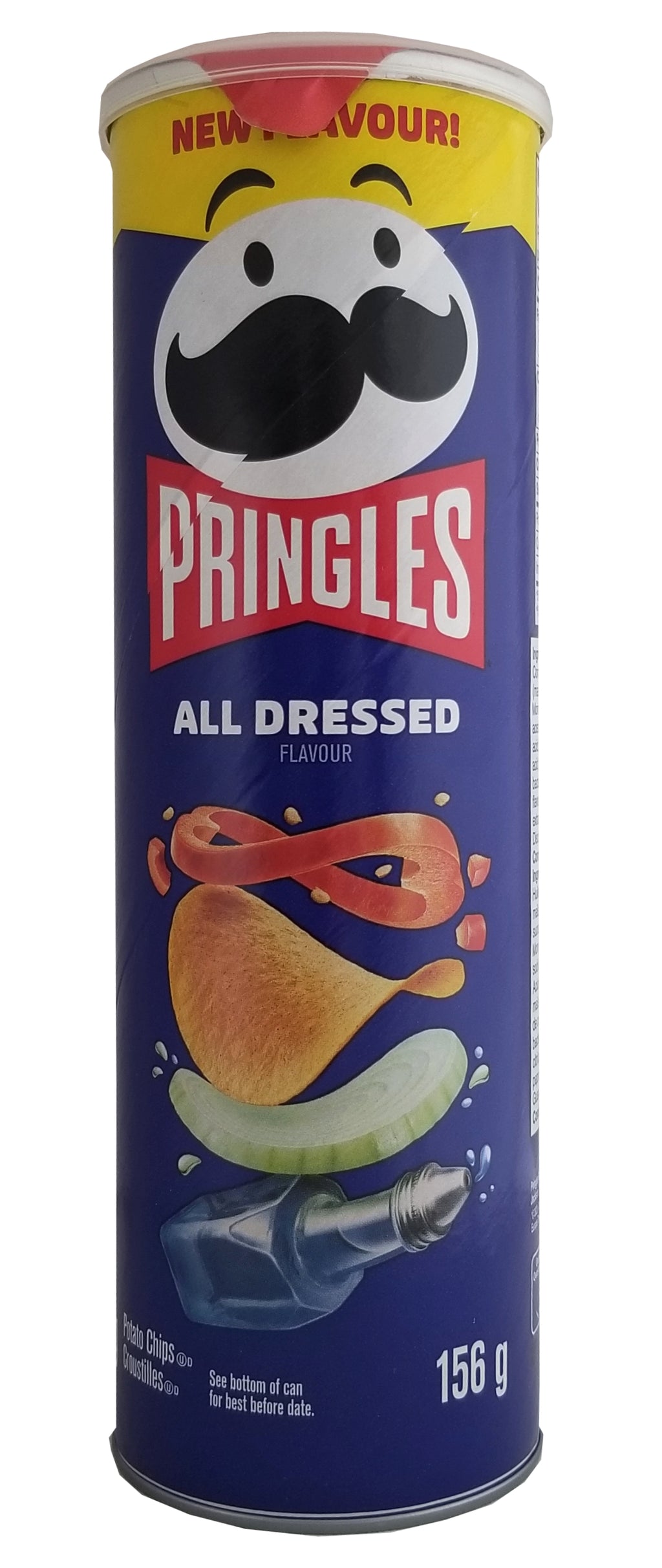 Pringles All Dressed Potato Chips, 156g/5.5 oz