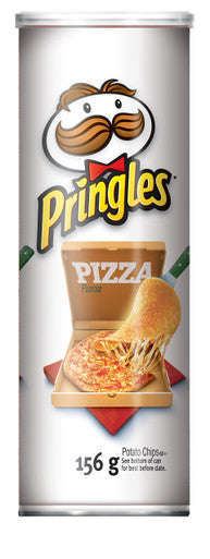 Pringles, Pizza Chips, 156g Front Side