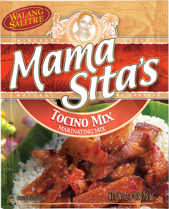 Mama Sita's Tocino Marinating Mix, 75g/2.6 oz., {Imported from Canada}