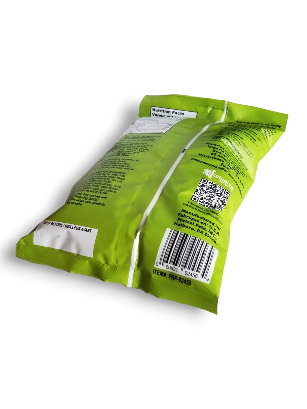 Pretzel Pzazz Seasoned Pretzel Pieces, Sour Cream & Chive, 200g/7 oz. Bag
