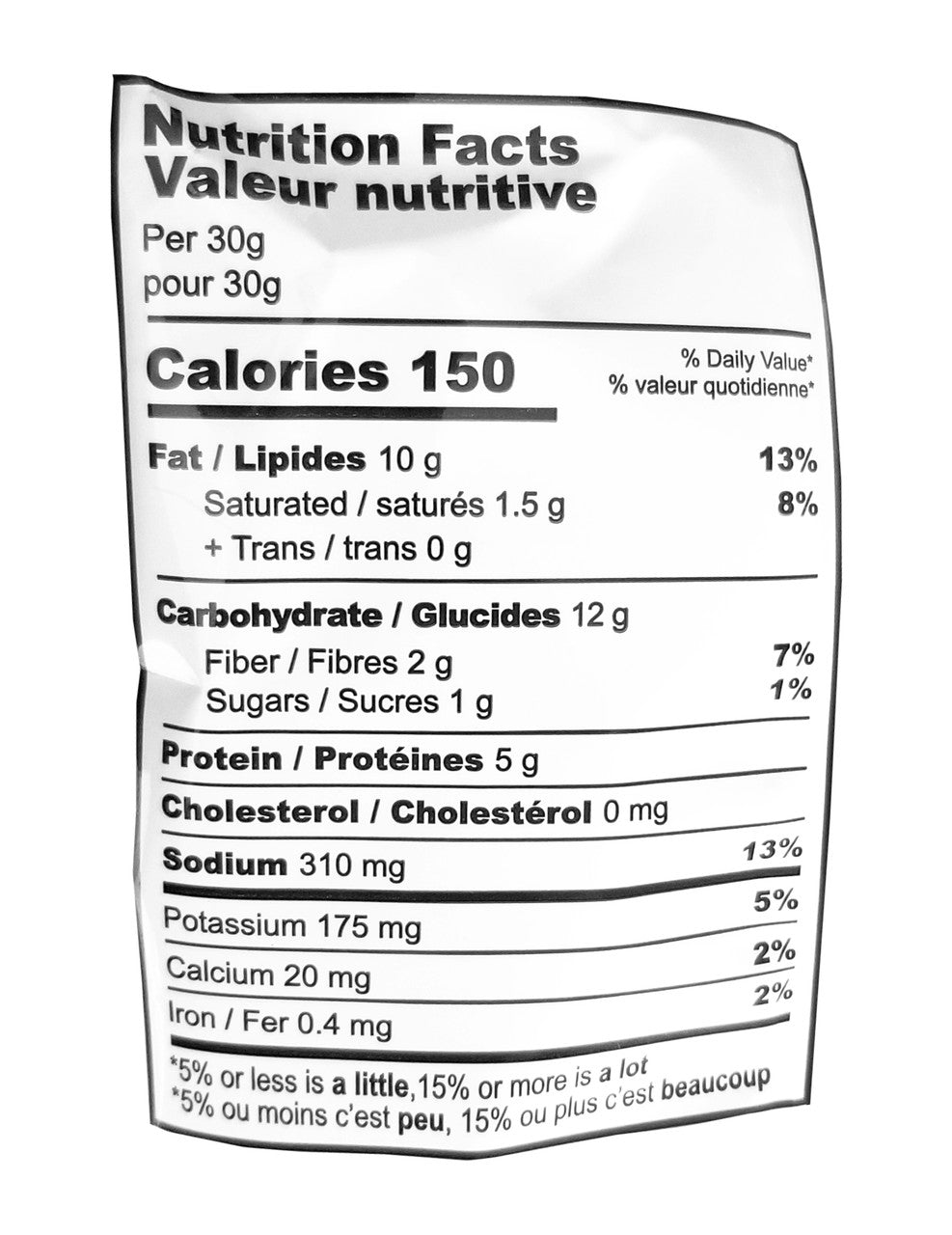 Pzazz Crunchy Nuts, Crispy Potato Covered Peanuts,Sour Cream & Chive Flavored, 80g/3 oz., Bag {Imported from Canada}