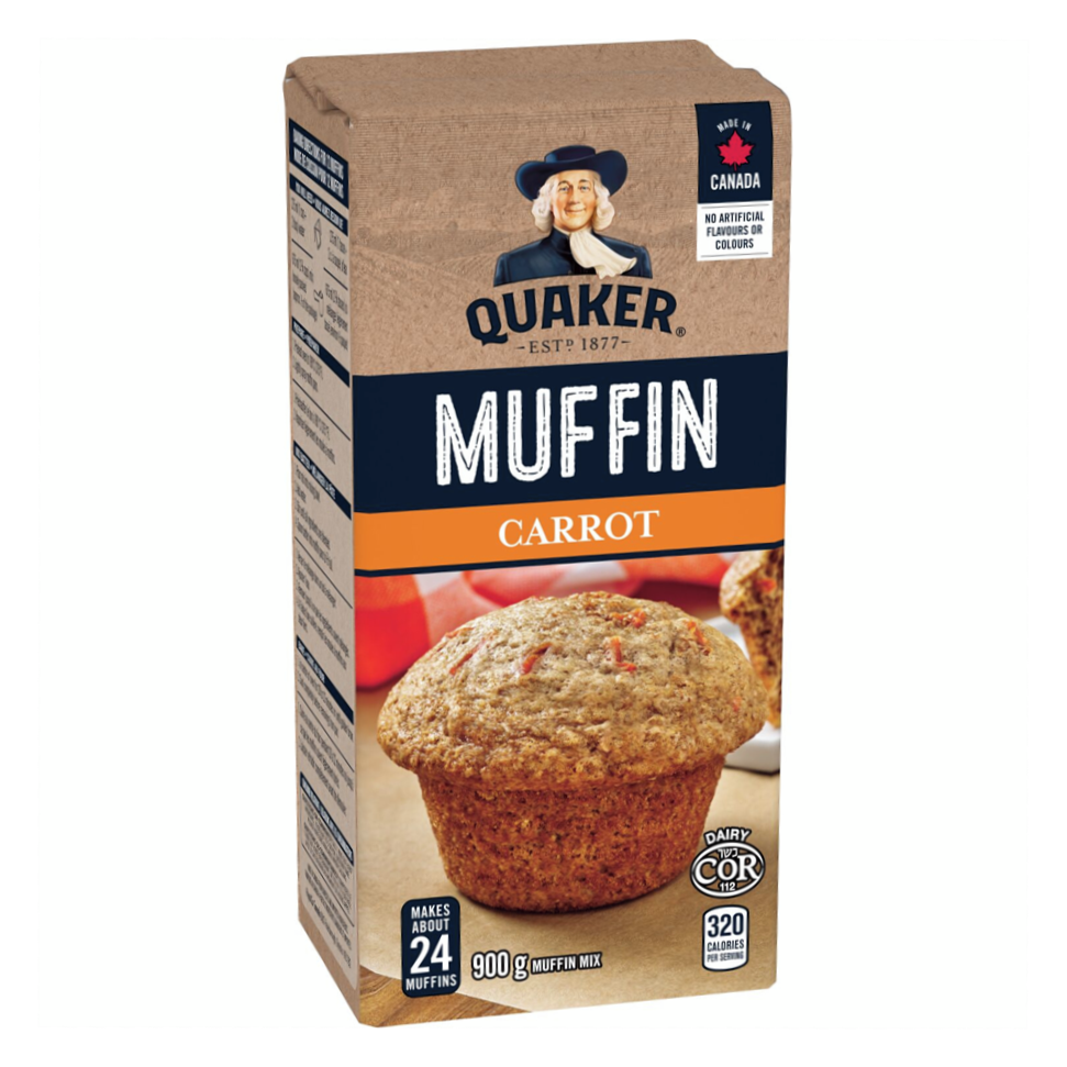 Quaker Carrot Muffin Mix, 900g/2 lb. Bag