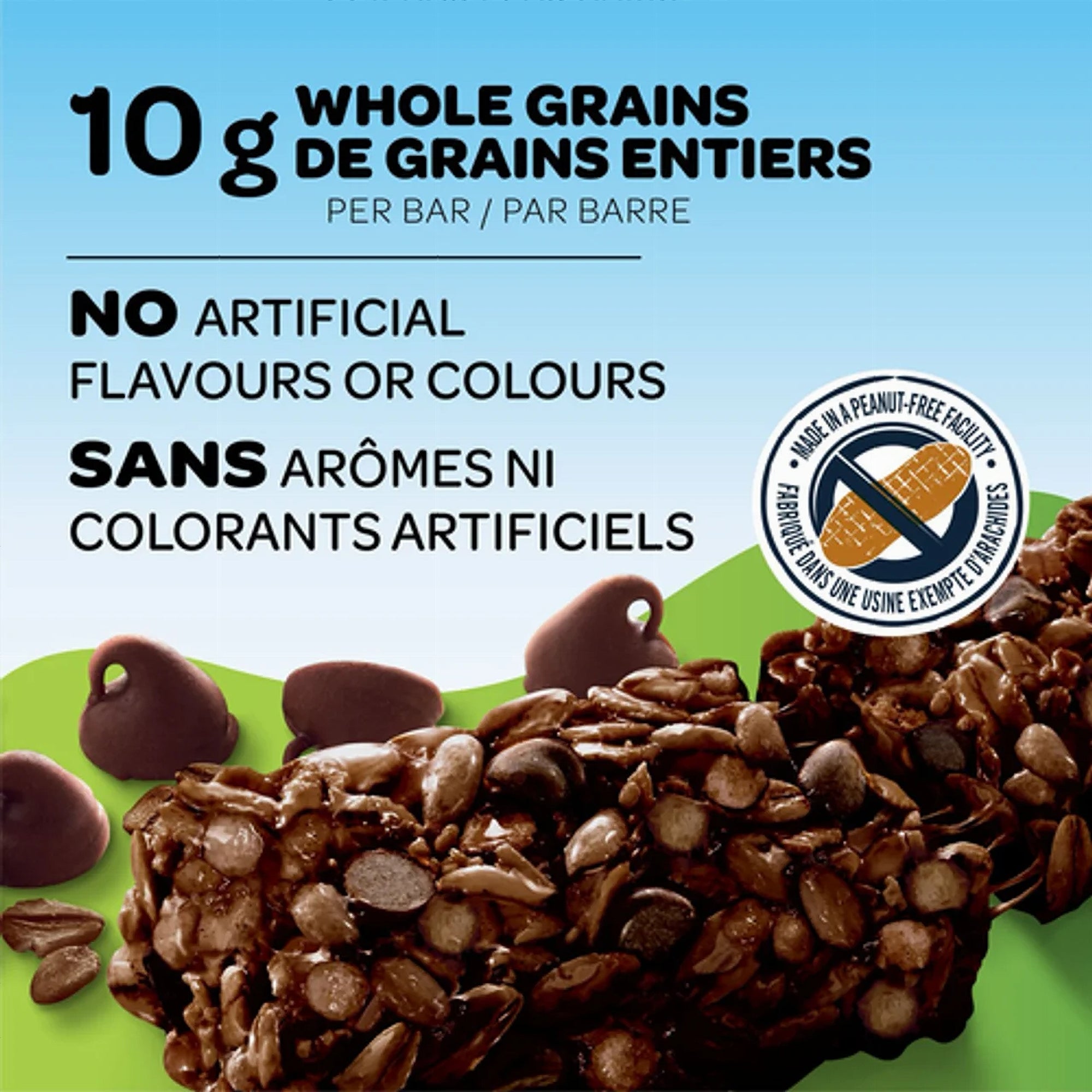 Quaker Chewy Double Cocoa Low Sugar Granola Bars 120g – product specifications