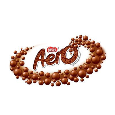 Aero Milk Chocolate Snack Size Bars, 9 x 7.3g (Pack of 9 mini bars) {Imported from Canada}