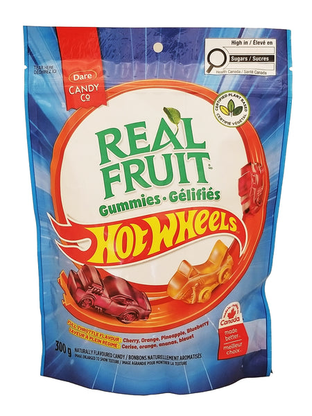 Dare Real Fruit Gummies 300 g assorted flavors front of bag