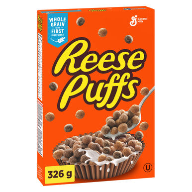 Reese's Puffs Cereal – 326g (11.5 oz) - Box Side