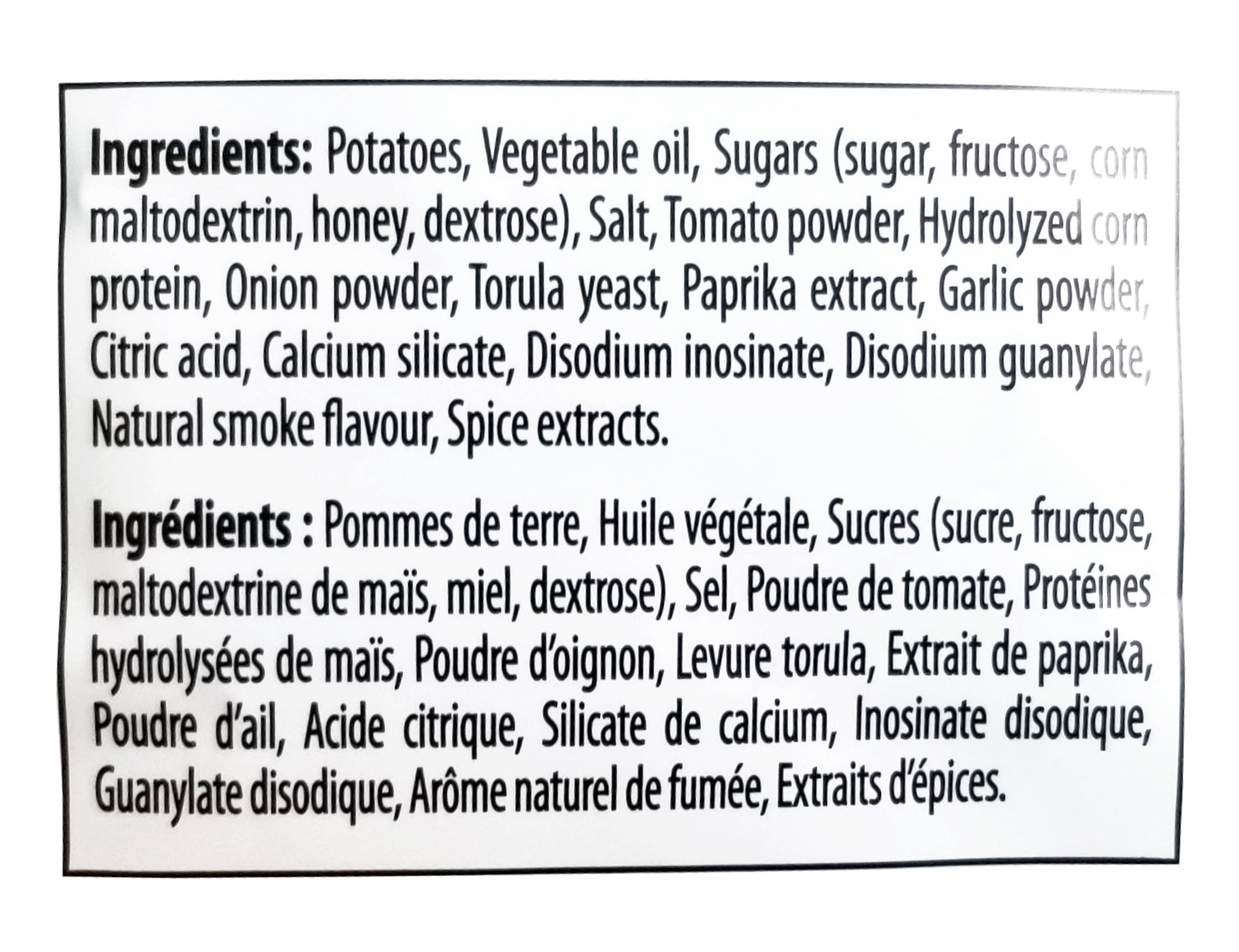 Old Dutch Ridgies Extra Honey BBQ Chips, 200g/7 oz