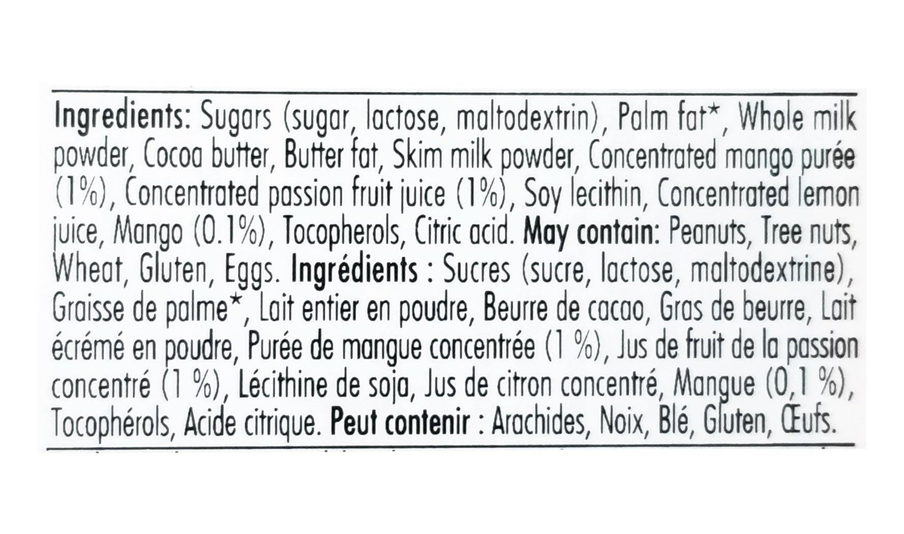 Ritter Sport Taste the World White Chocolate Mango Passion Fruit Bar, 100g/3.5 oz. Bar {Imported from Canada}