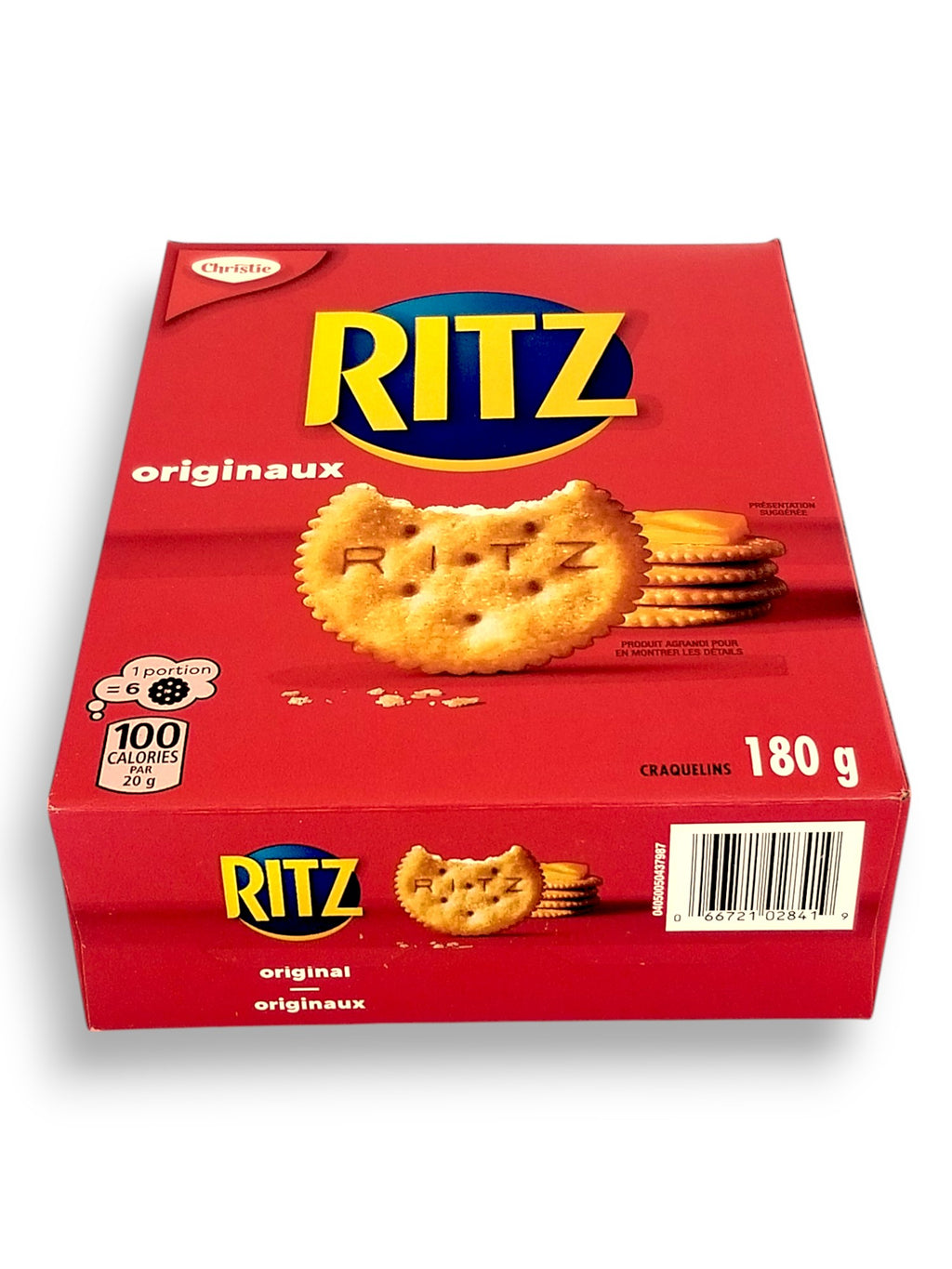 Christie Ritz Original Crackers, 180g/6.3 oz. - Bottom Of Box