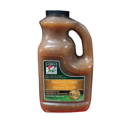 E.D. Smith Saucemaker Pineapple Curry Sauce 3.7L/1 Gal., {Imported from Canada}