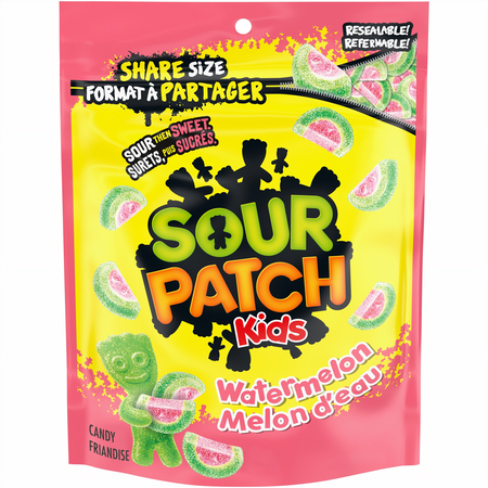 SPK Watermelon Gummy Candy, 315g/11.1 oz., Bag - Front