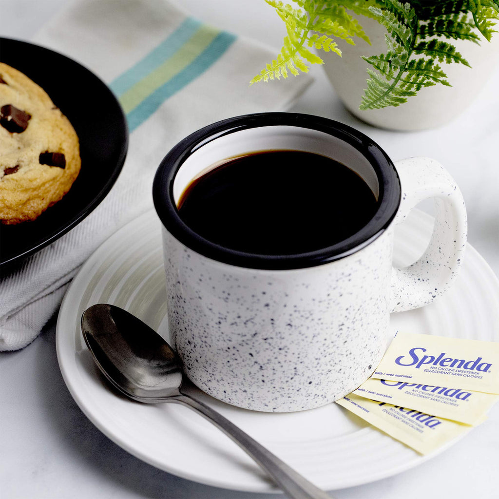 SPLENDA Sweetener Packets (100 Pack) – 100g / 3.5 oz used in coffee
