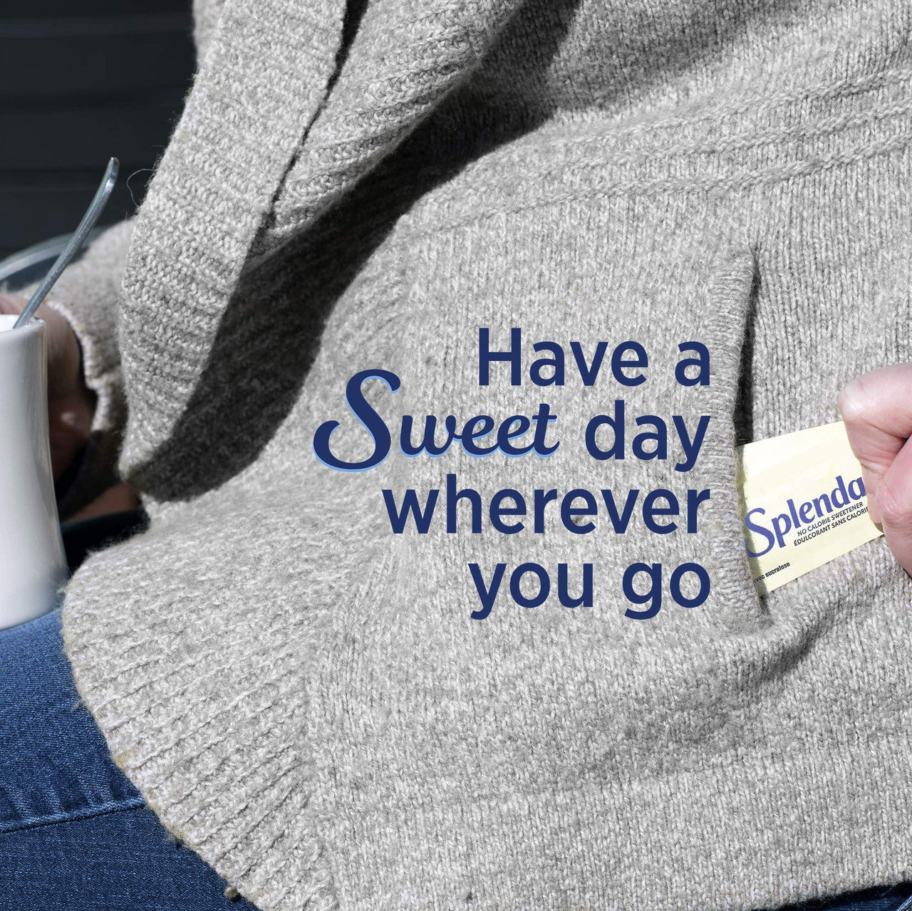 SPLENDA Sweetener Packets 1 sachet in a pocket