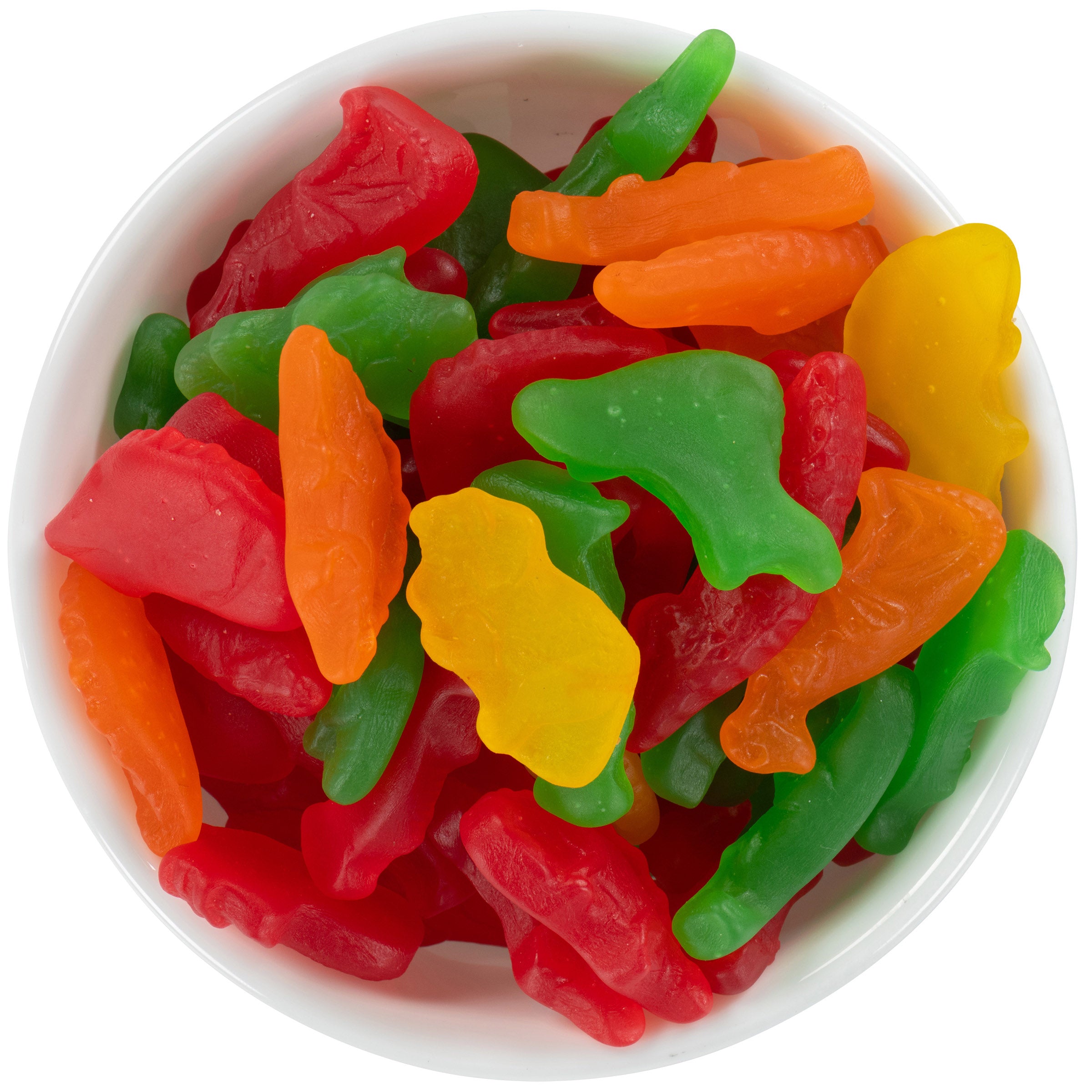 Mondoux Sour Dinosaur Gummies, 2.5kg/5.5 lbs. Bulk Bag