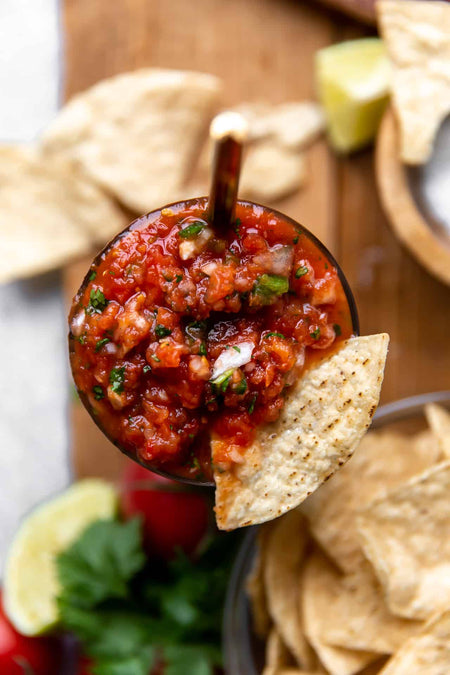 Chi-Chi's Medium Cilantro Salsa, 454g, salsa in a cup.