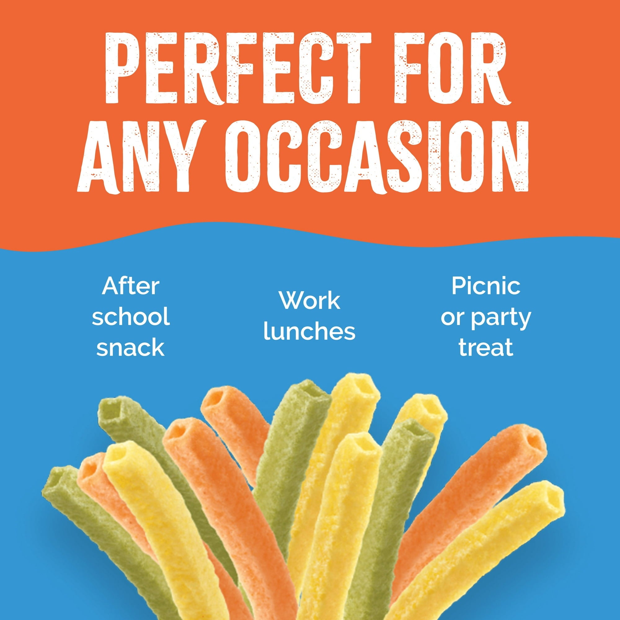 Sensible Portions Veggie Straws, Zesty Ranch, 120g/4.2 oz., Bag Perfect For Any Occasion
