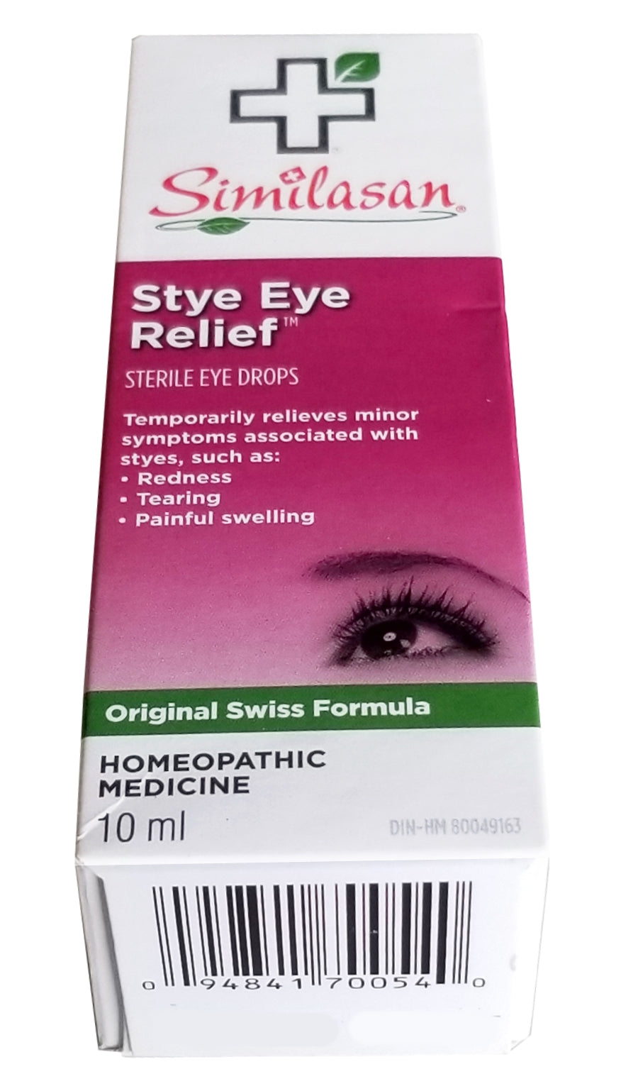 Similasan Stye Eye Relief, Homeopathic Medicine, 10mL