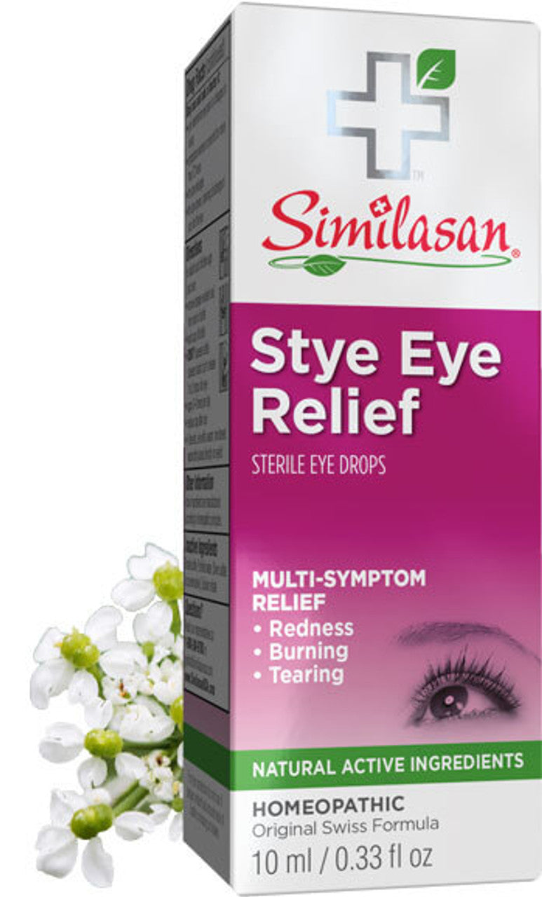 Similasan Stye Eye Relief, Homeopathic Medicine, 10mL Bottle {Imported from Canada}