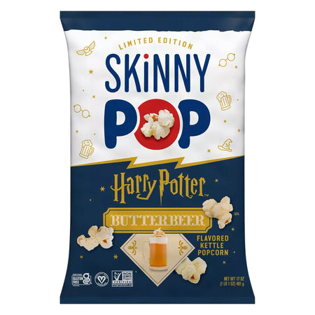 Skinny Pop Harry Potter Butterbeer Popcorn 481g - Front