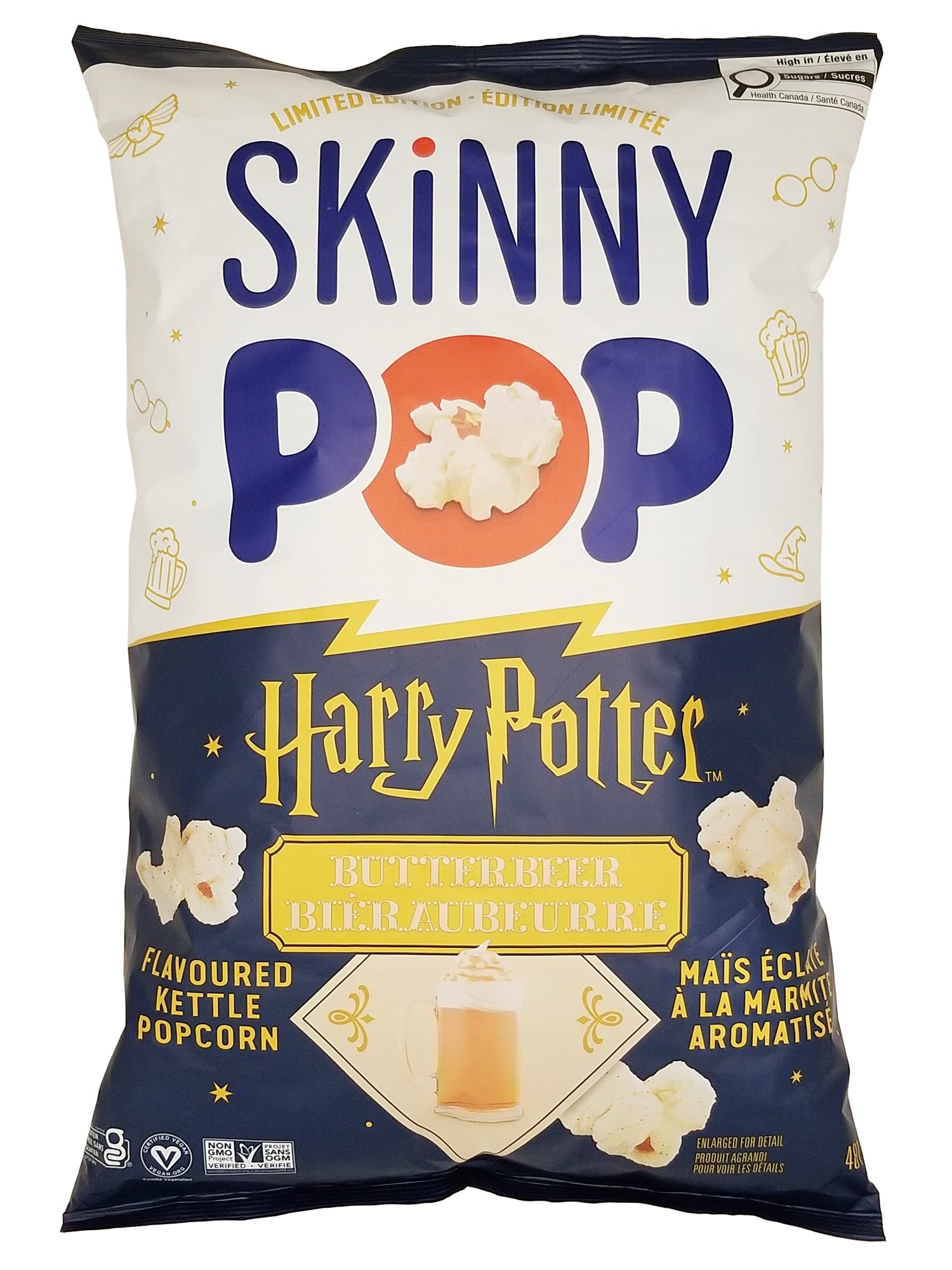 Skinny Pop Harry Potter Butterbeer Popcorn 481g - Top