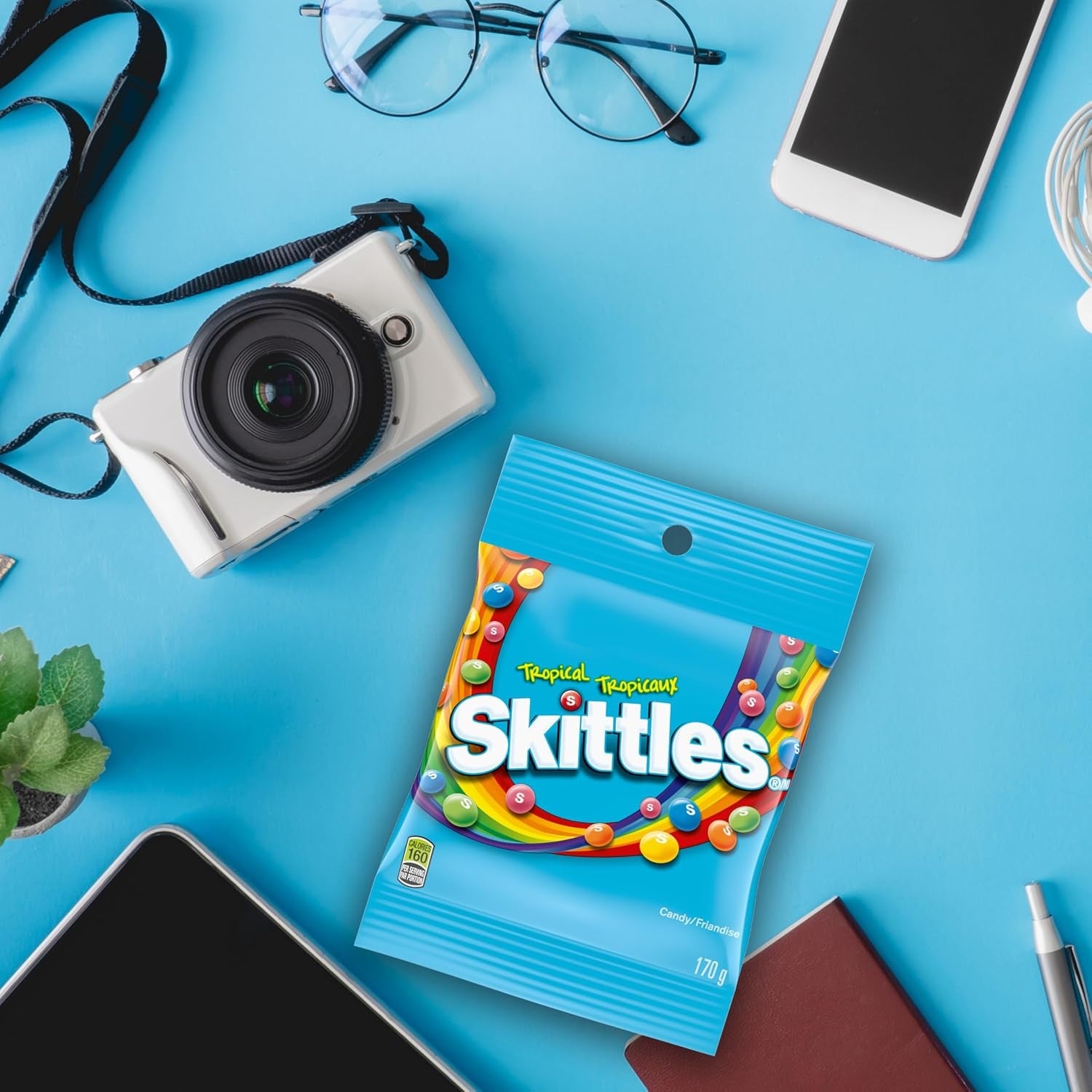 Skittles Tropical candy 170g - Work Snack