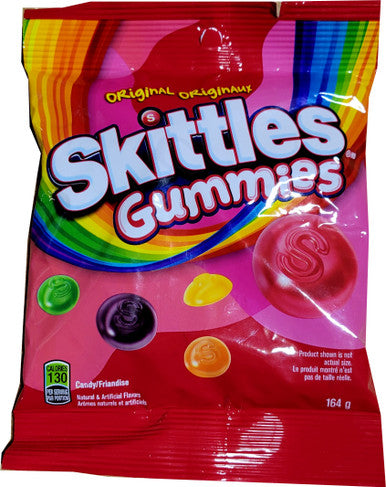 Skittles Gummies Original, 164g/5.7oz {Imported from Canada}