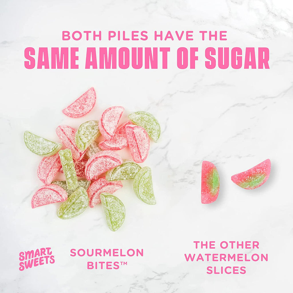 Smart Sweets Gummy Sourmelon Bites Bag