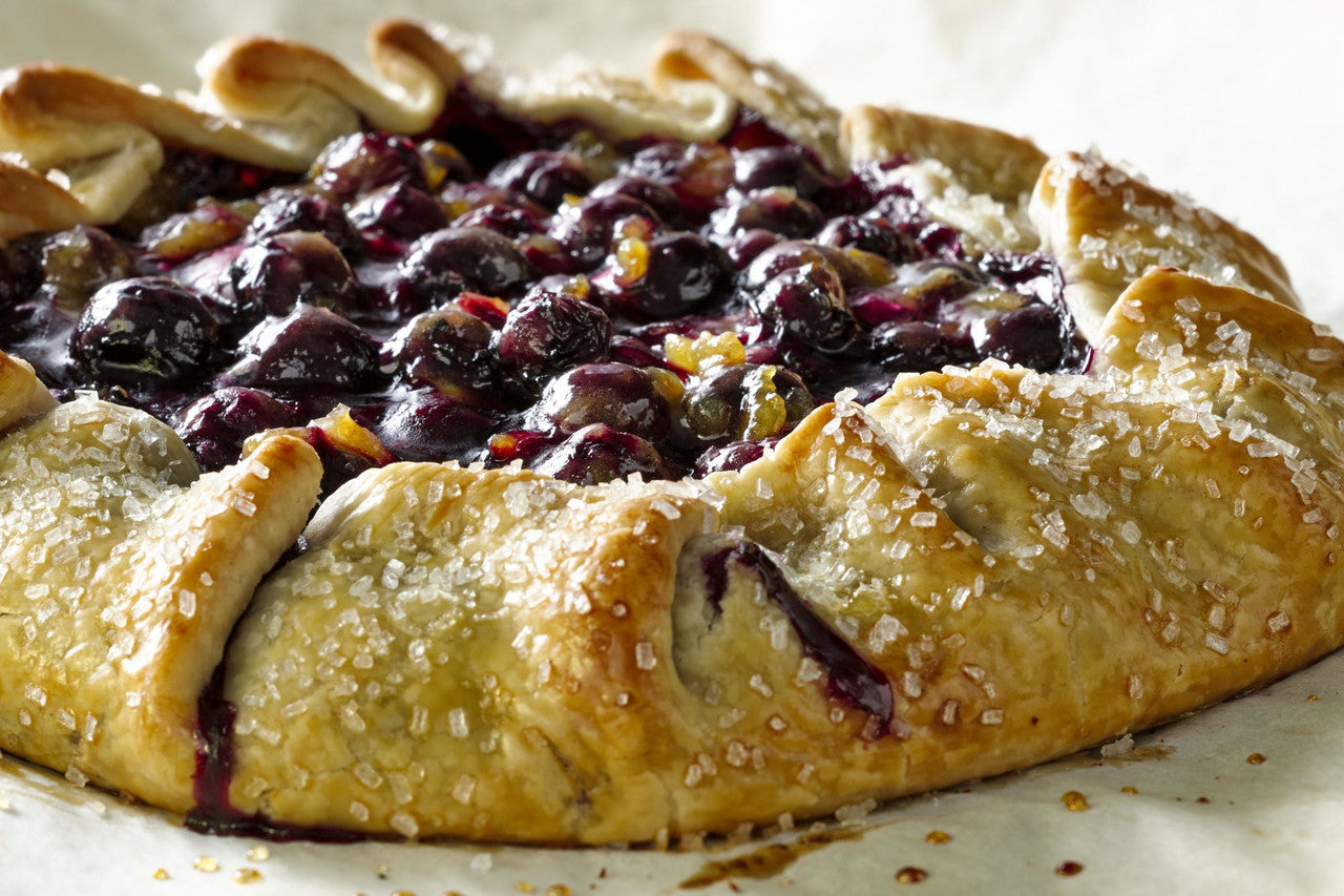 Smucker No Sugar Added Wild Blueberry Jam, 310ml Used On Bread