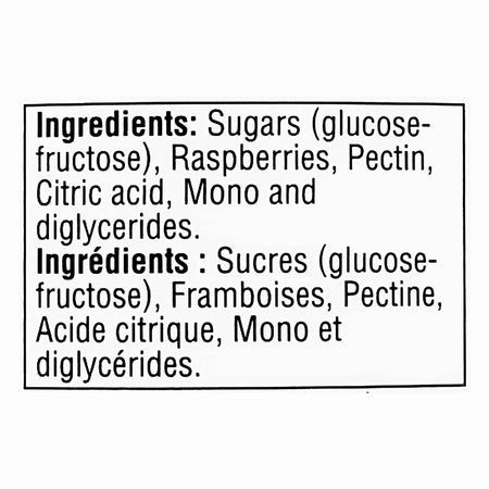 Smucker's Pure Raspberry Jam – Canadian Fruit Spread, 1L (33.8 oz)