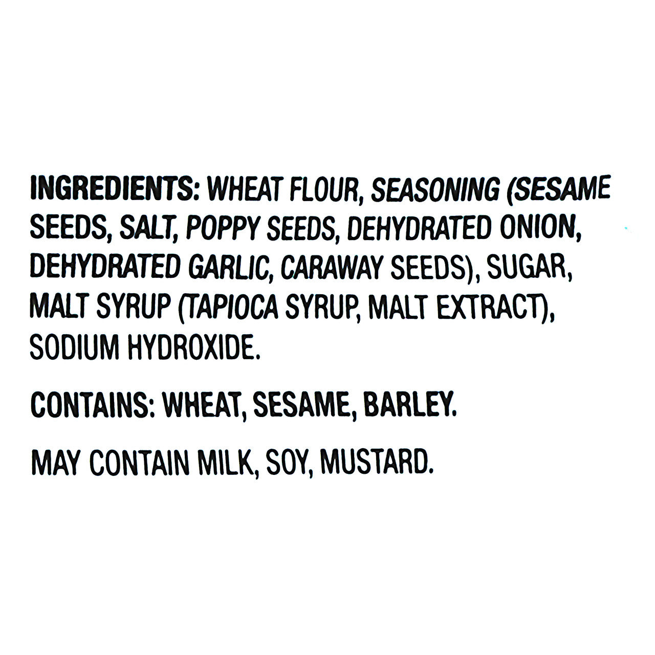 Snack Factory Deli Style Everything Pretzel Crisps, 200g/7 oz., {Imported from Canada}