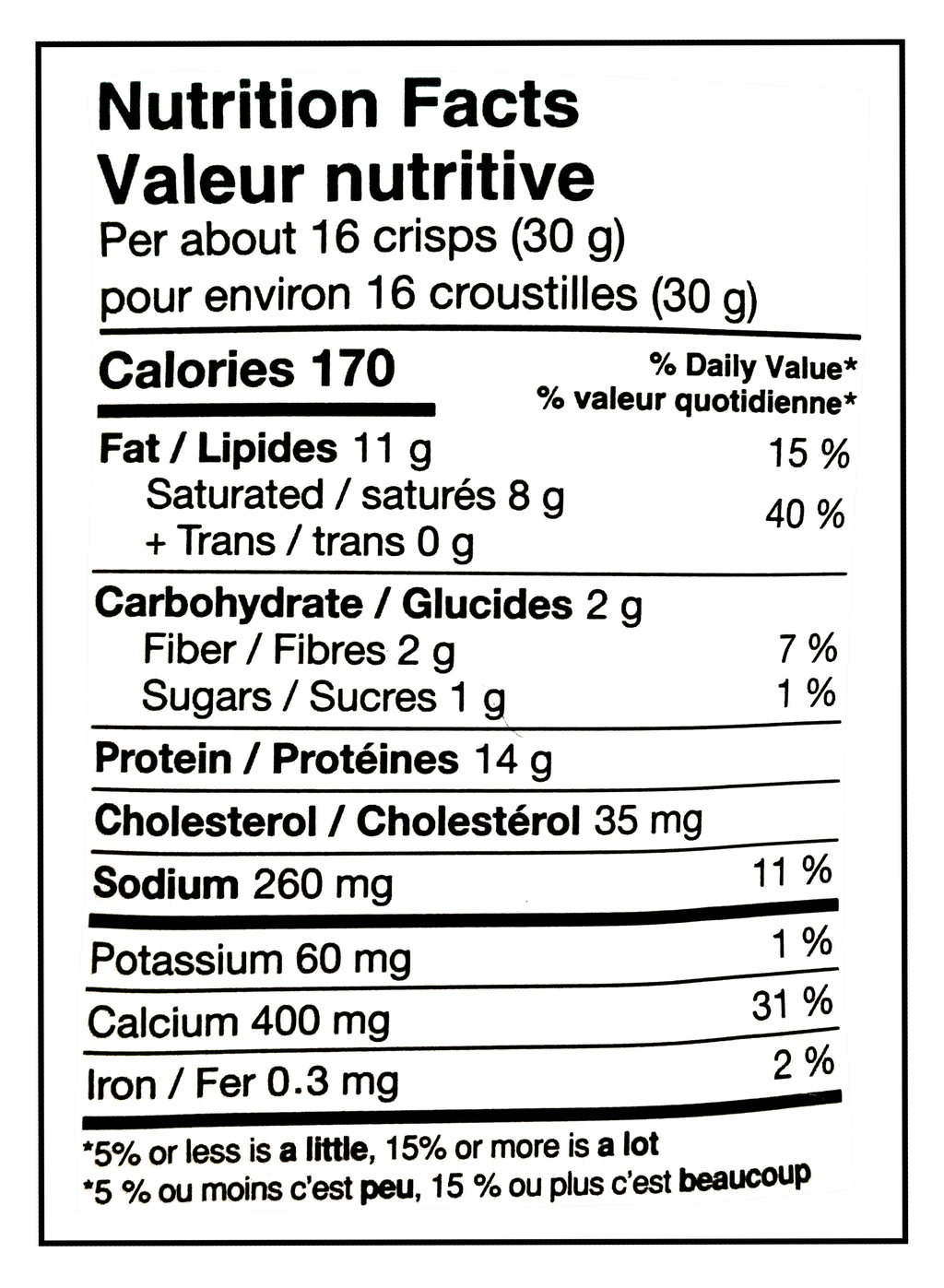 Sonoma Creamery Tomato Basil Pizza Crisps, 269g/9.5 oz - Nutrition Facts Label