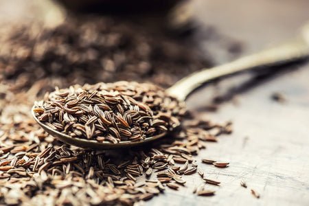 Spices on a spoon